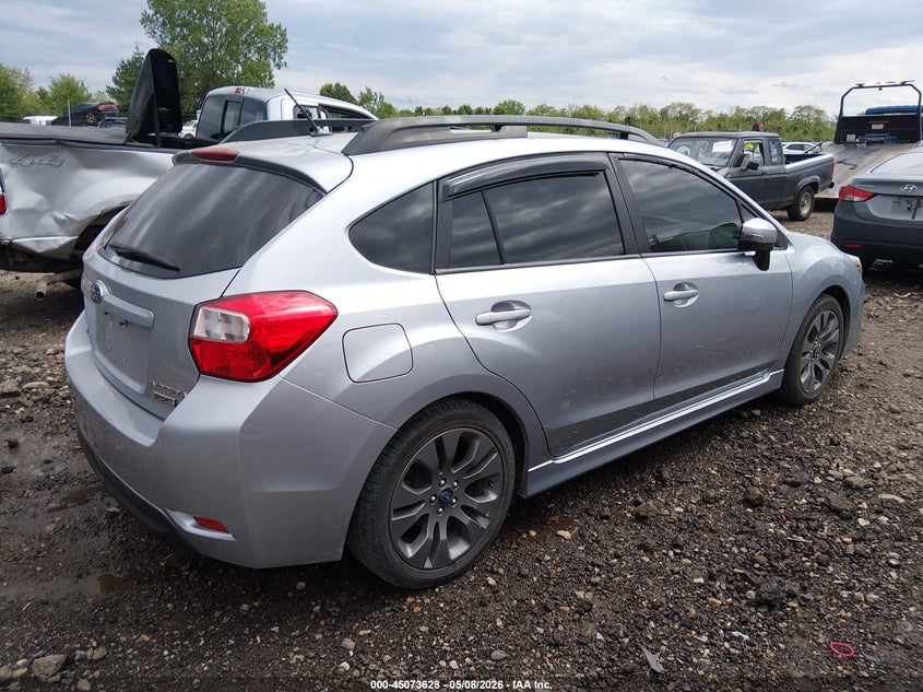 Vin: jf1gpau61fh277481, lot: 45571182, subaru impreza 2.0i sport premium 20154