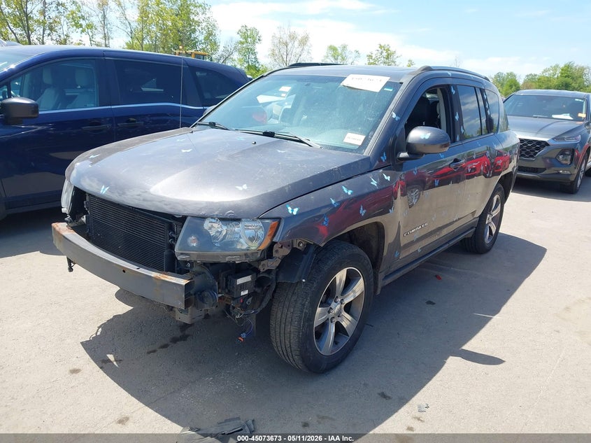Vin: 1c4njdeb1gd672320, lot: 45571227, jeep compass high altitude edition 20162