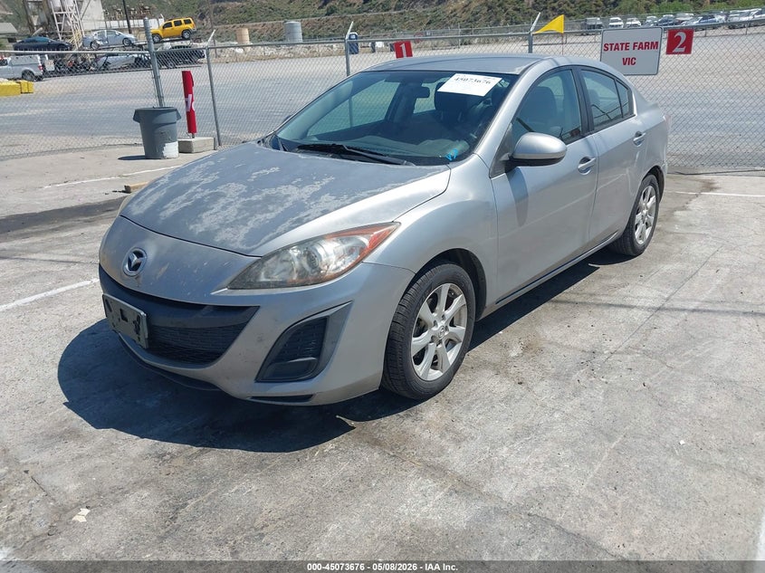 Vin: jm1bl1vg3b1488594, lot: 45571230, mazda mazda3 i touring 20112