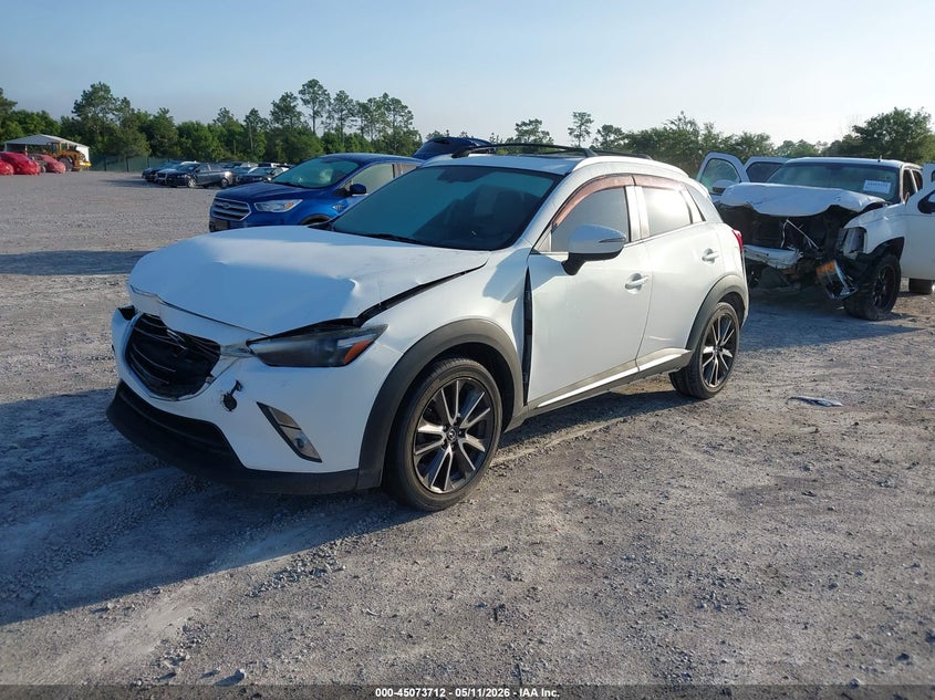 Vin: jm1dkbd79g0108156, lot: 45571265, mazda cx-3 grand touring 20162