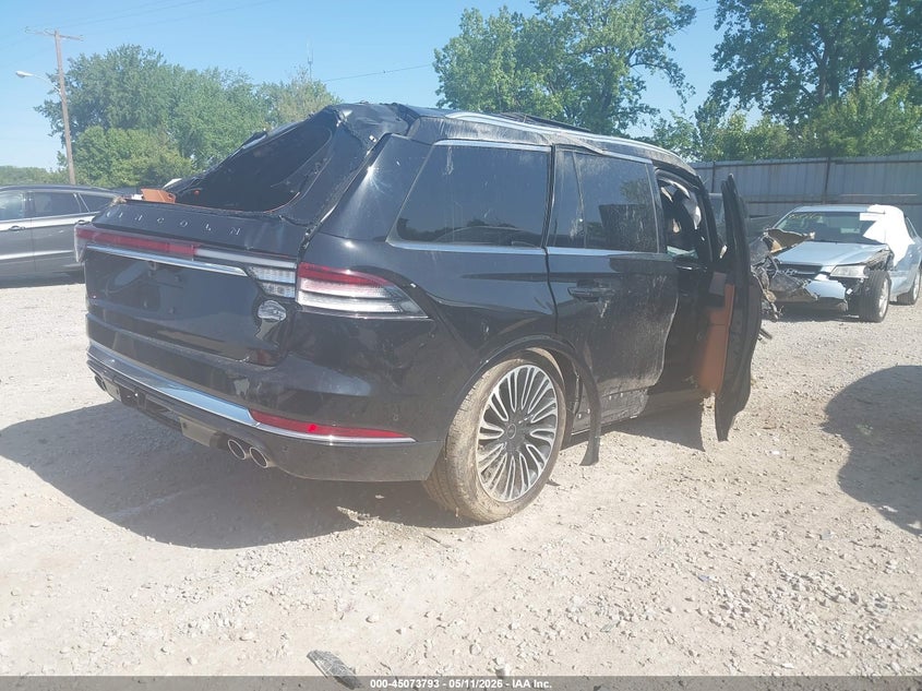 Vin: 5lm5j9xc8pgl00211, lot: 45571347, lincoln aviator black label 20234