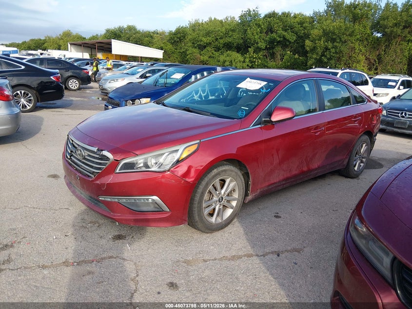 2015 Hyundai Sonata Se 5NPE24AF0FH016284 photo 1