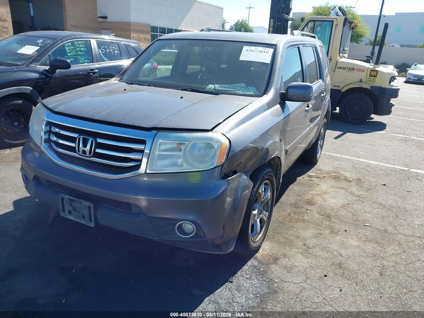Vin: 5fnyf3h67fb020266, lot: 45571364, honda pilot ex-l 20152