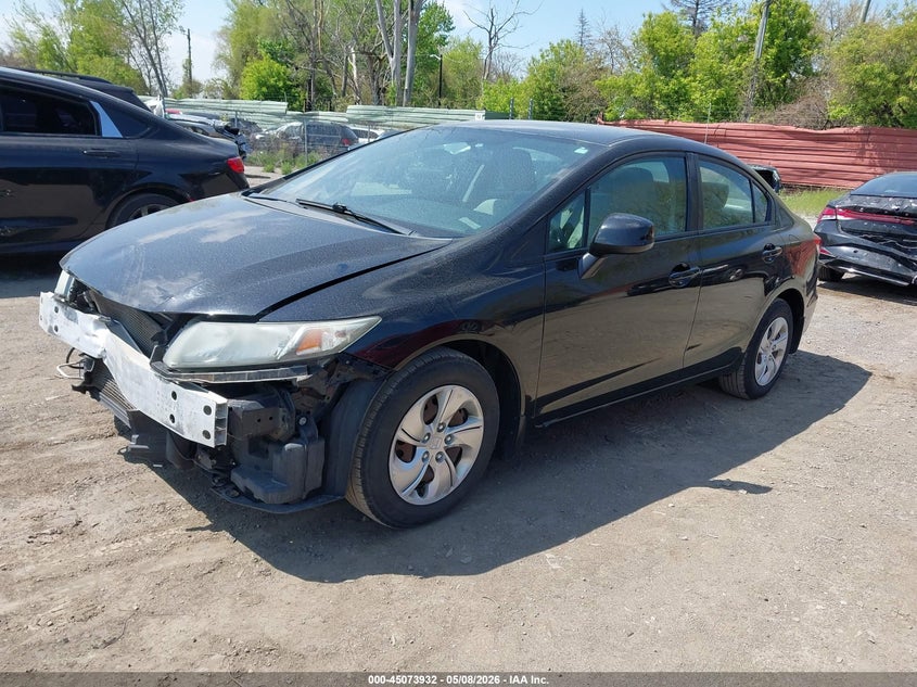 2013 HONDA CIVIC SEDAN 1.8L I-4 VVT, 140HP