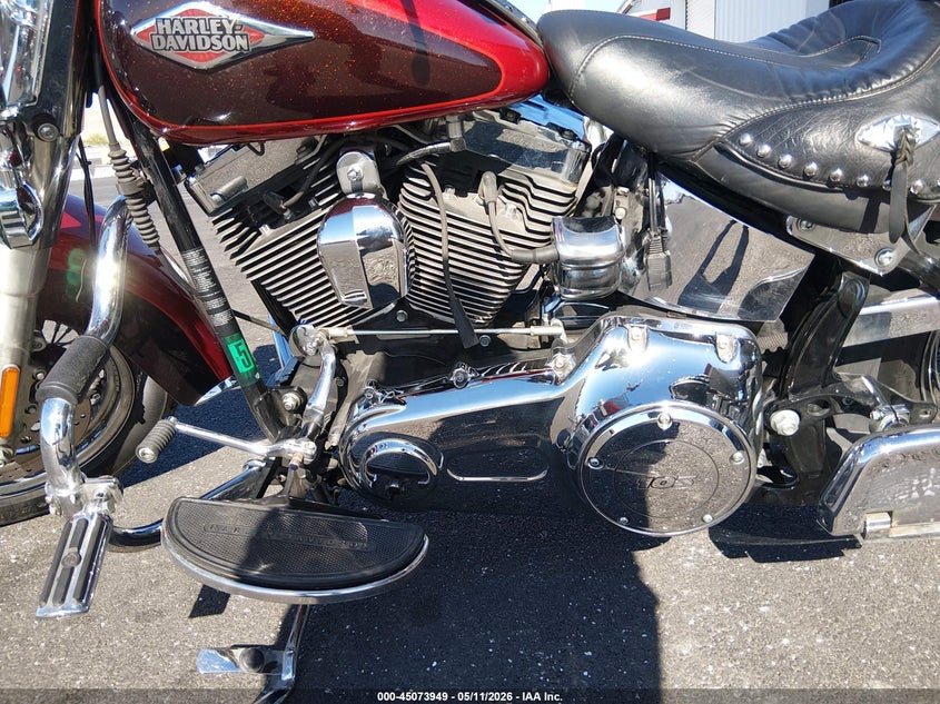 2012 Harley-Davidson Flstc Heritage Softail Classic VIN: 1HD1BWV13CB032791 Lot: 45073949