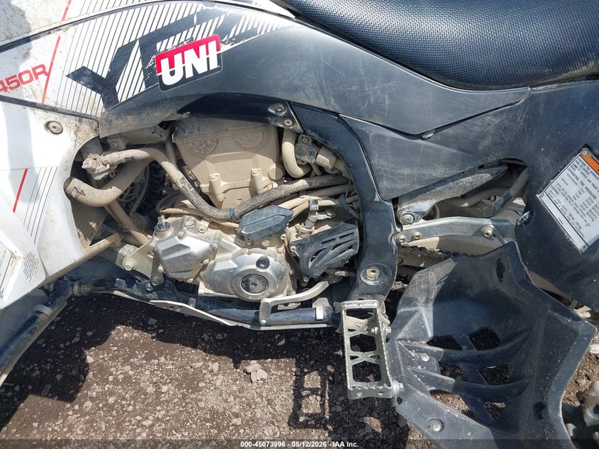 2022 Yamaha Yfz450 R VIN: 5Y4AJ71E1NA103537 Lot: 45073996
