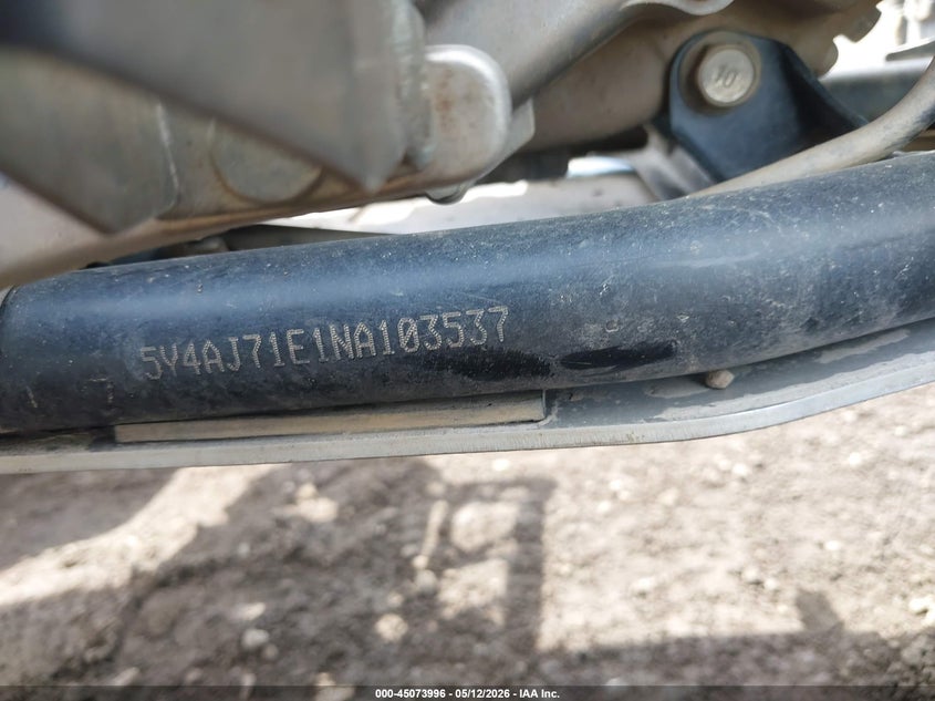 2022 Yamaha Yfz450 R VIN: 5Y4AJ71E1NA103537 Lot: 45073996