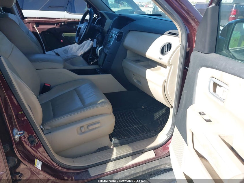 5FNYF4H55BB033475 2011 Honda Pilot 3.5 Ex-L brown
