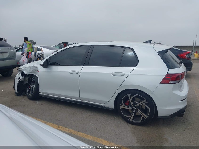 2024 Volkswagen Golf Gti 2.0T Se VIN: WVW3A7CD1RW158505 Lot: 45074073