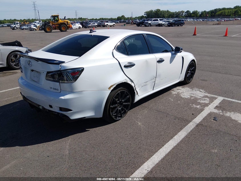 Vin: jthbf5c27c5178690, lot: 45571648, lexus is 250 20124