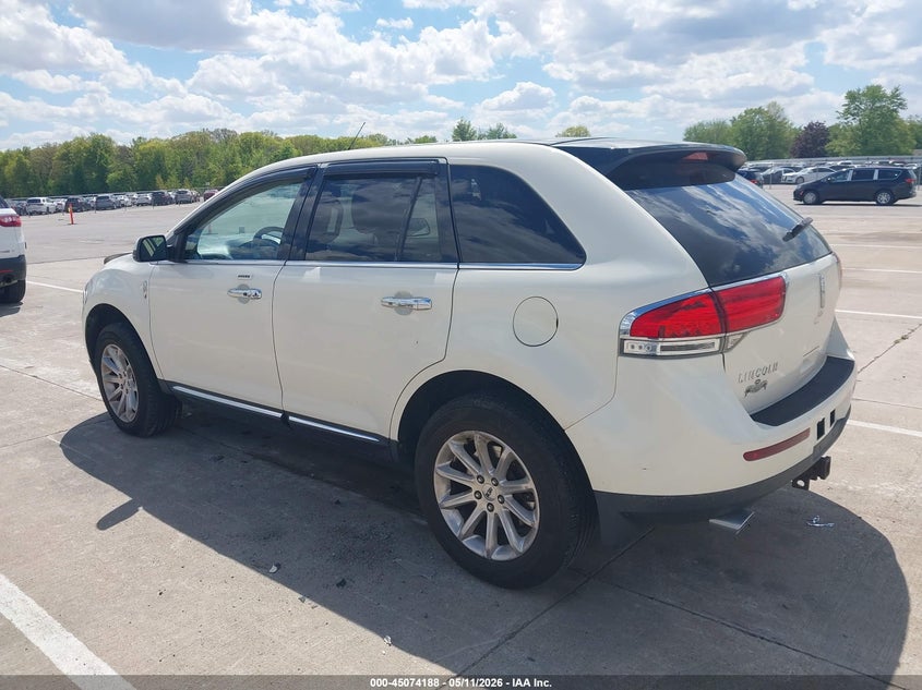 Vin: 2lmdj8jk1dbl13432, lot: 45571742, lincoln mkx 20133