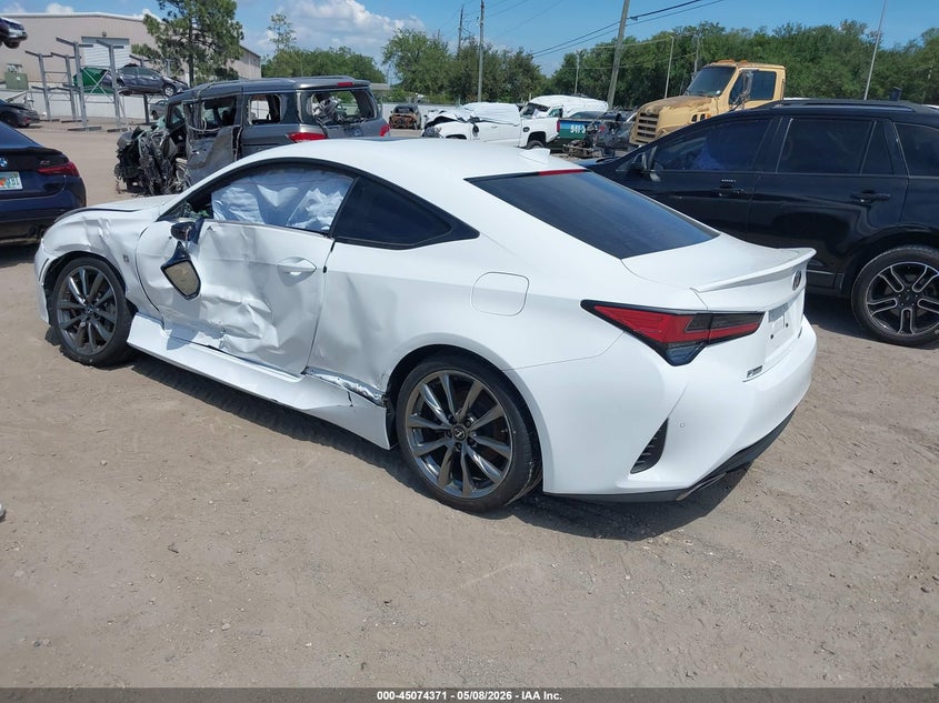 Vin: jthhz5bc9k5019731, lot: 45571925, lexus rc 350 f sport 20193