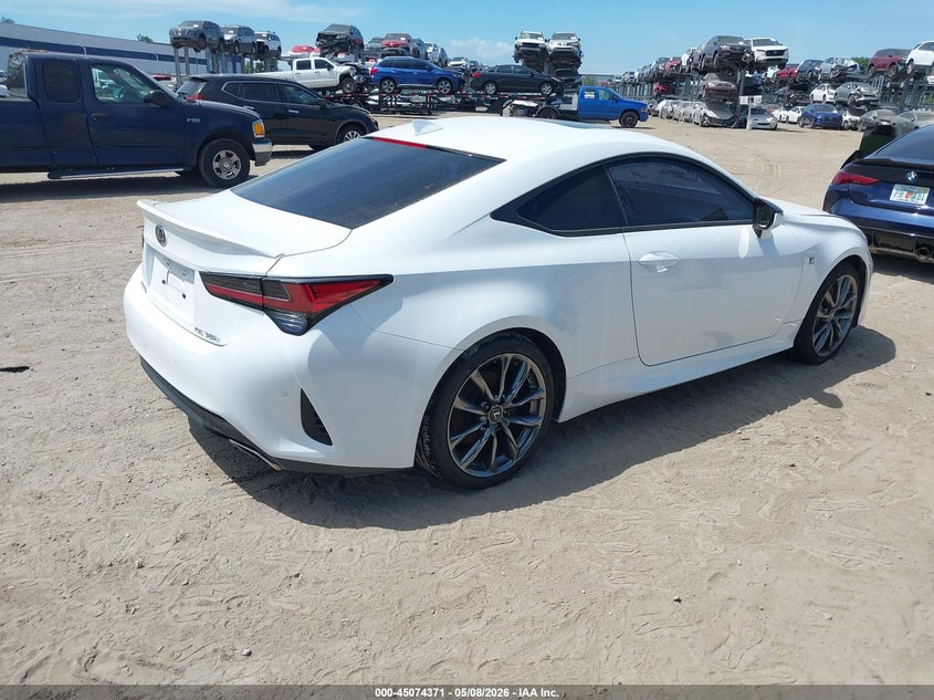 Vin: jthhz5bc9k5019731, lot: 45571925, lexus rc 350 f sport 20194