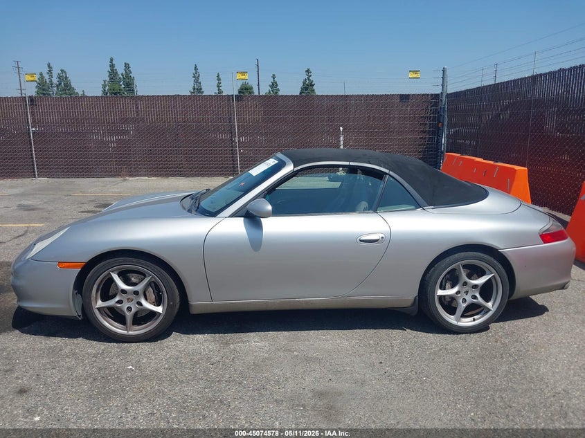 2002 Porsche 911 Carrera/Carrera 4 VIN: WP0CA299X2S652431 Lot: 45074578