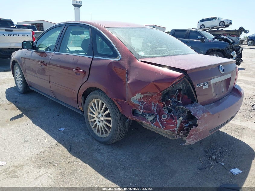 2005 Mercury Montego Premier VIN: 1MEFM42185G610852 Lot: 45074592