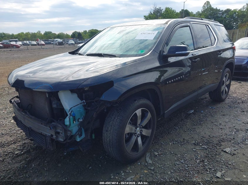 2019 Chevrolet Traverse 3lt 1GNEVHKW2KJ138893 photo 1