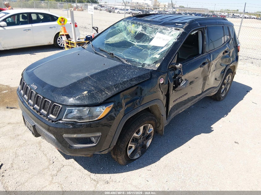 Vin: 3c4njddb8jt129162, lot: 45572172, jeep compass trailhawk 4x4 20182