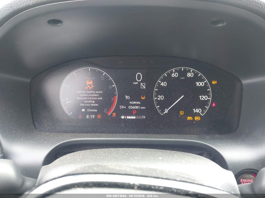 VIN 3CZRZ2H78RM704977 2024 HONDA HR-V AWD EX-L/AWD EX-L W/O BSI