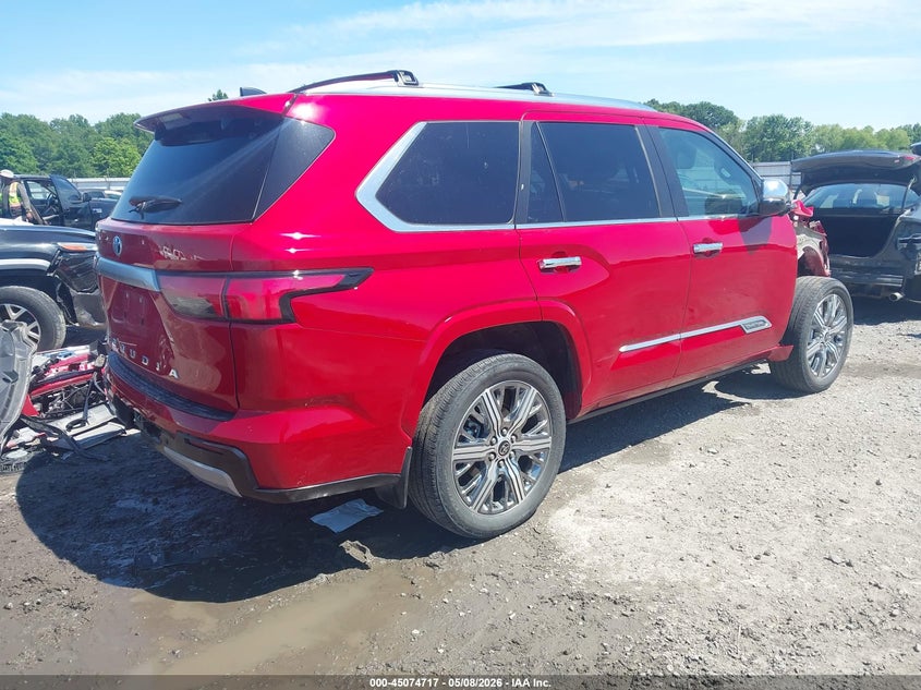 Vin: 7svaaaba3rx044906, lot: 45572271, toyota sequoia capstone 20244