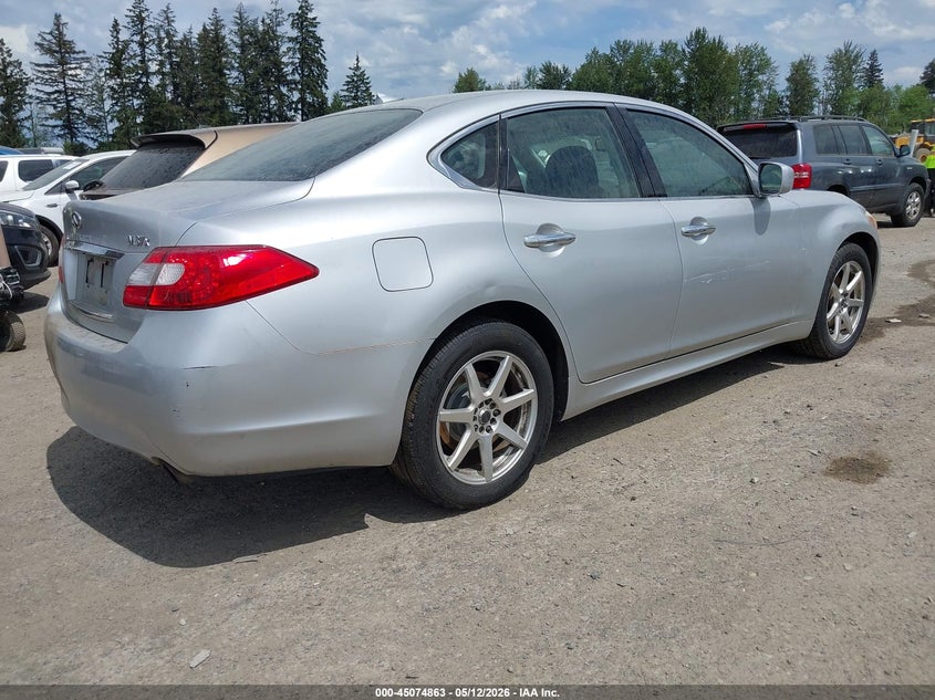 Vin: jn1by1ar3bm371267, lot: 45572417, infiniti m37x 20114
