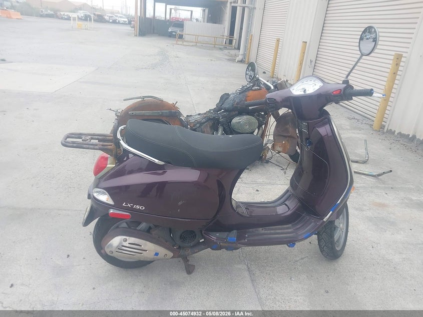 2006 Vespa Lx 150 VIN: ZAPM448F465002964 Lot: 45074932