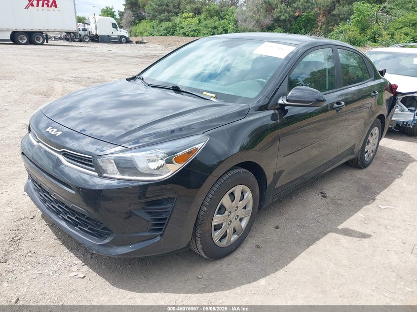 2022 KIA RIO auction photo 2