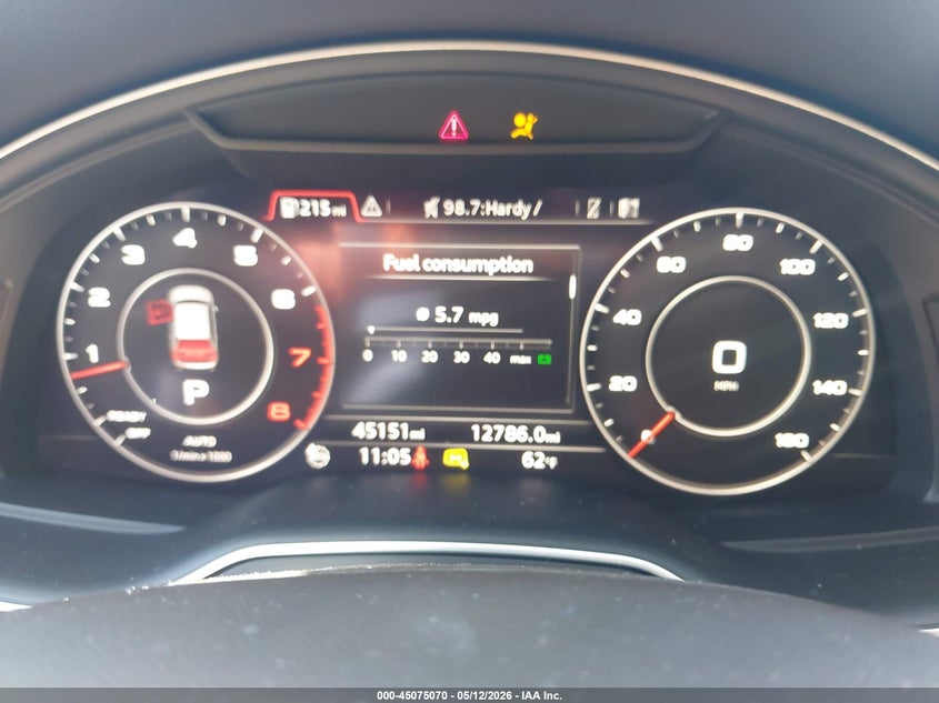 2017 AUDI Q7 SPORT UTILITY VEHICLE 3.0L V-6 DI, DOHC, VVT, SUPERCHARGER, 333HP