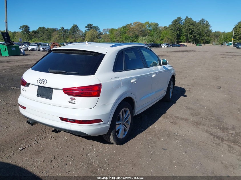 Vin: wa1eccfs2jr002623, lot: 45572667, audi q3 2.0t premium/2.0t sport premium 20184
