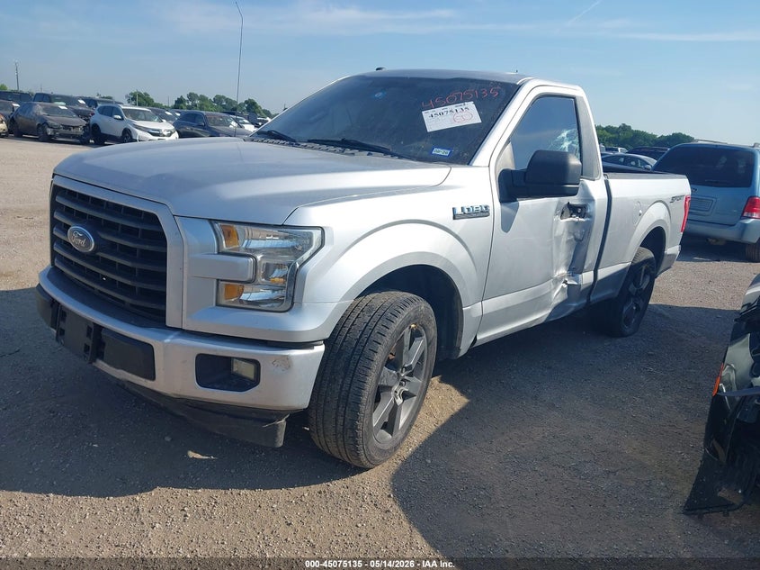 Vin: 1ftmf1cf6hfc52043, lot: 45572690, ford f-150 xl 20172