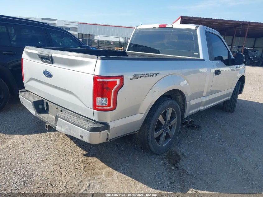 Vin: 1ftmf1cf6hfc52043, lot: 45572690, ford f-150 xl 20174