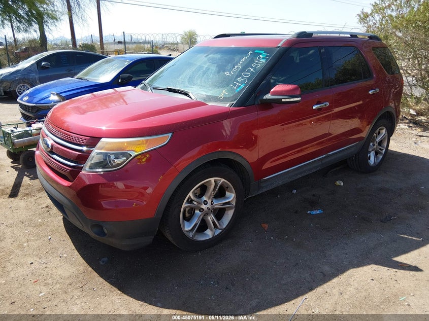 2014 Ford Explorer Limited 1FM5K7F83EGB55092 photo 1