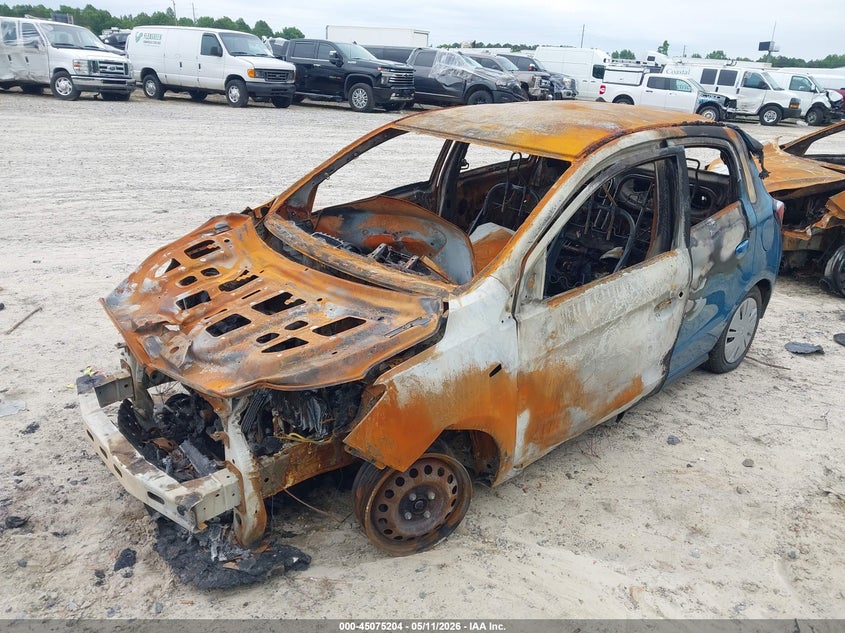 Vin: ml32auhj8rh037938, lot: 45572758, mitsubishi mirage es 20242