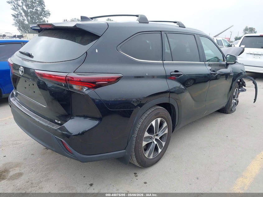 Vin: 5tdkdrah4rs051307, lot: 45572849, toyota highlander xle 20244