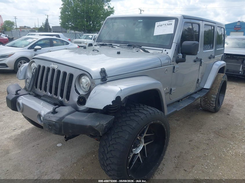2018 Jeep Wrangler Jk Unlimited Sahara 4x4 1C4BJWEG5JL808715 photo 1