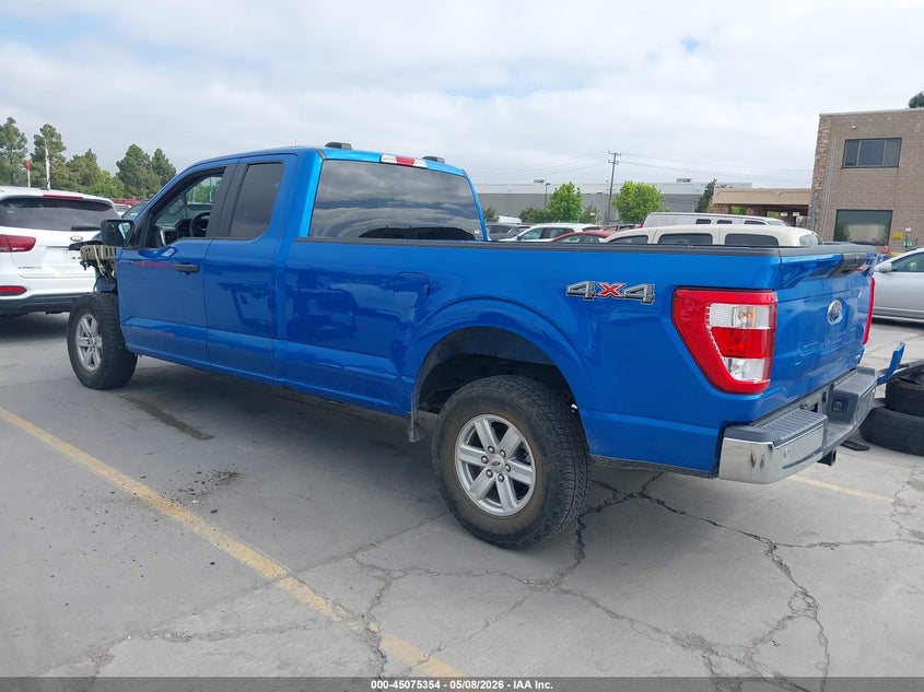 Vin: 1ftfx1e89mkd56290, lot: 45572908, ford f-150 xl 20213