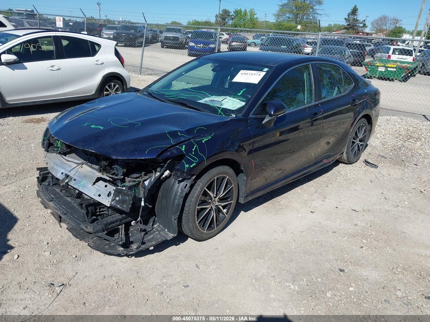 2022 Toyota Camry Se 4T1G11AK2NU710174 photo 1
