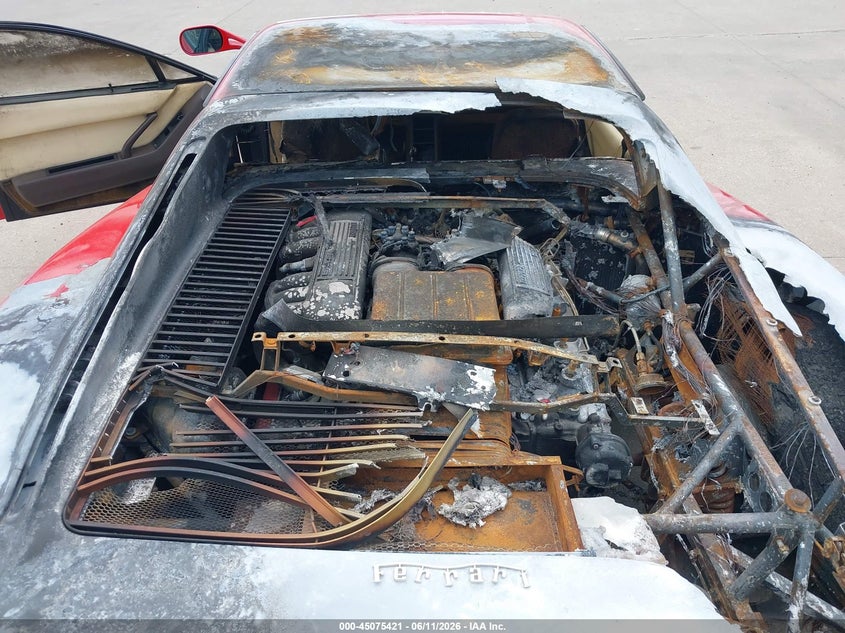 1986 Ferrari Testarossa VIN: ZFFSA17A4G0065813 Lot: 45075421