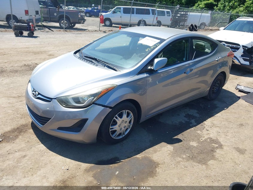 2016 Hyundai Elantra Se 5NPDH4AE6GH787884 photo 1