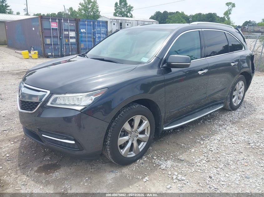 5FRYD3H88EB017204 2014 Acura Mdx Advance Pkg W/Entertainment Pkg photo 1