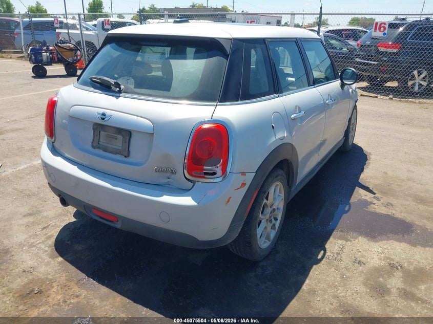 Vin: wmwxs5c55ft833438, lot: 45573058, mini hardtop cooper 20154
