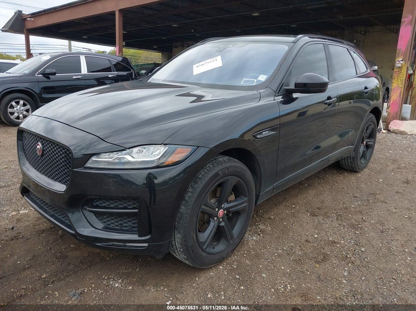 Vin: sadcl2ev0ja244896, lot: 45573085, jaguar f-pace 35t r-sport 20182