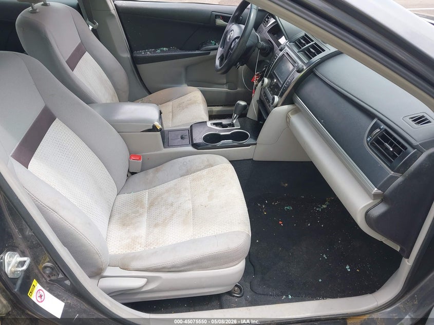2012 TOYOTA CAMRY auction photo 5