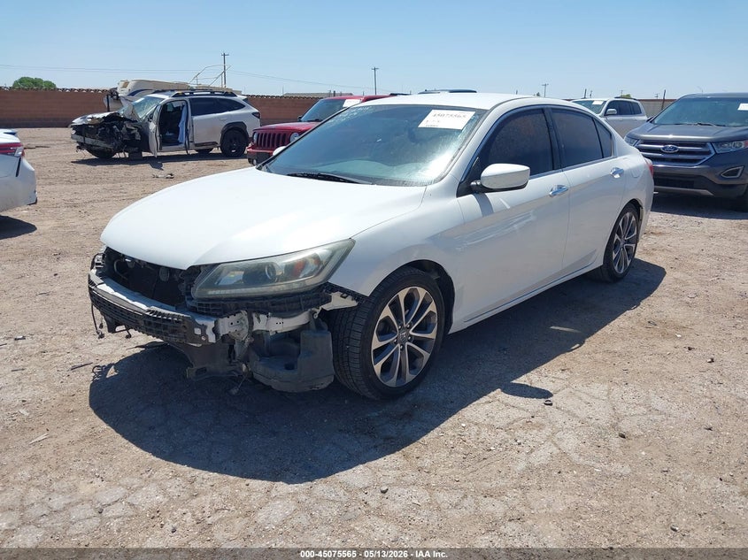 2014 Honda Accord Sport 1HGCR2F54EA130903 photo 1