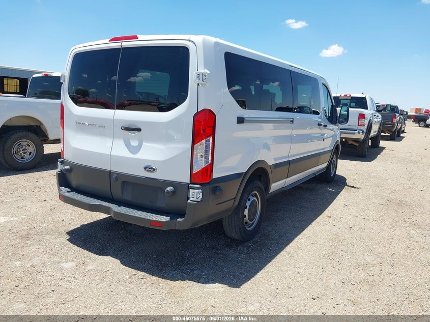 Vin: 1fbzx2ym0jkb31249, lot: 45573129, ford transit-350 xl 20184