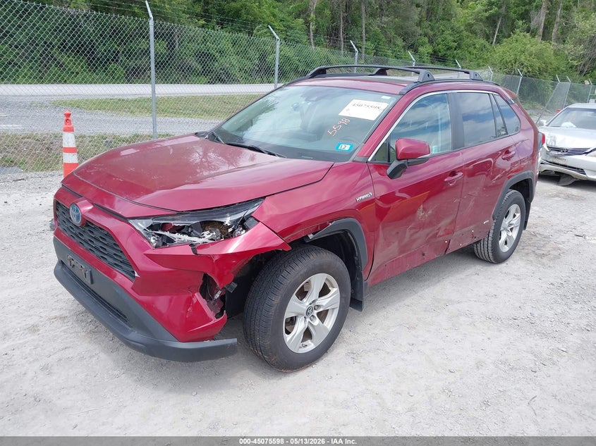2019 Toyota Rav4 Hybrid Xle 2T3RWRFV9KW031985 photo 1
