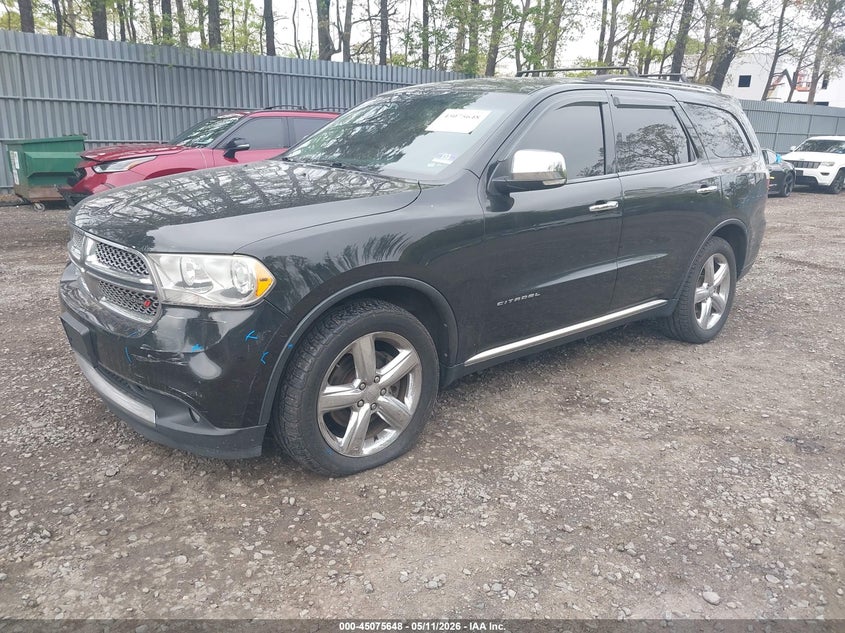Vin: 1c4sdjet8dc633002, lot: 45573202, dodge durango citadel 20132