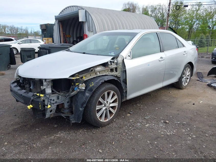 2012 TOYOTA CAMRY SEDAN 2.5L I-4 DOHC, VVT, 178HP