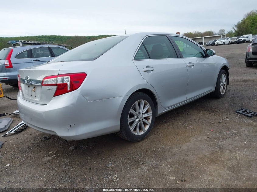 2012 TOYOTA CAMRY SEDAN 2.5L I-4 DOHC, VVT, 178HP