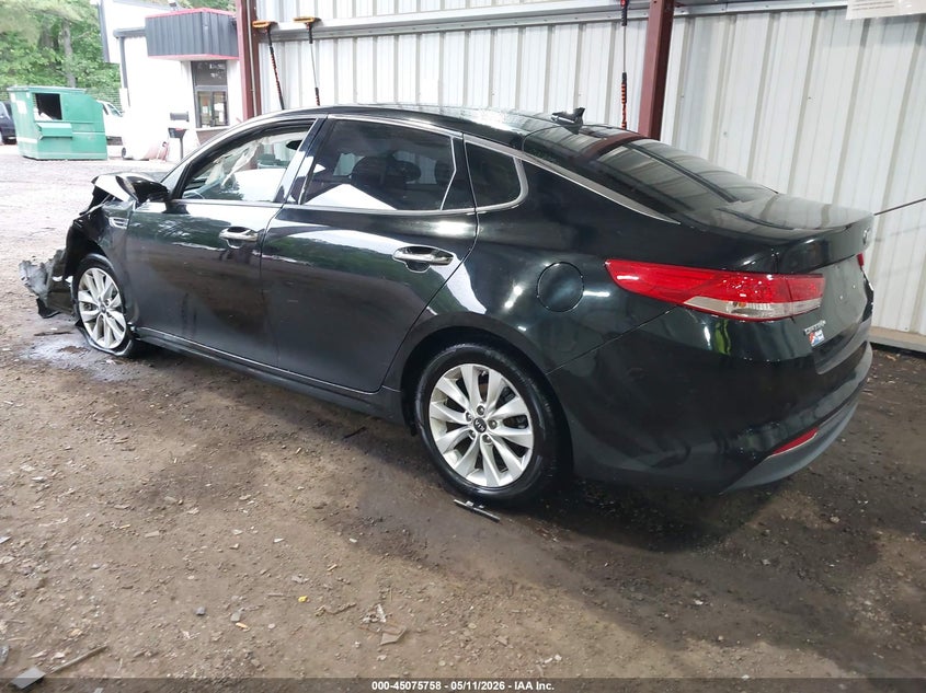 Vin: 5xxgu4l34jg216272, lot: 45573312, kia optima ex 20183