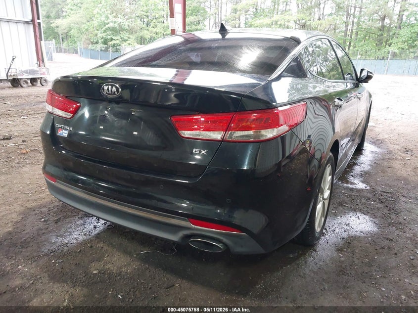 Vin: 5xxgu4l34jg216272, lot: 45573312, kia optima ex 20184